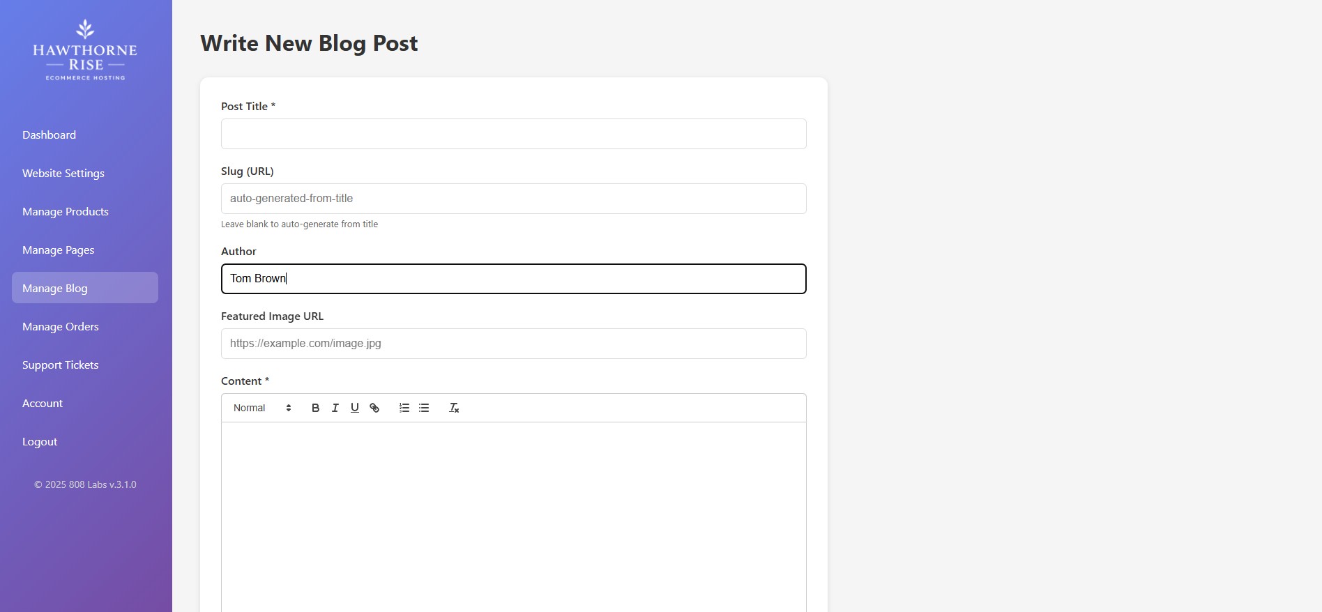 Dashboard Screenshot 19