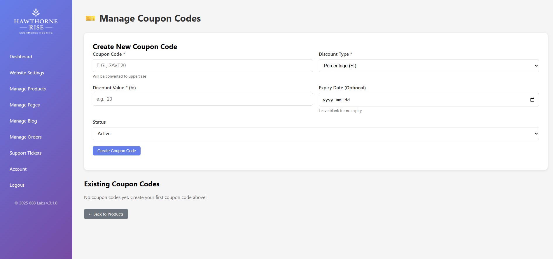 Dashboard Screenshot 9